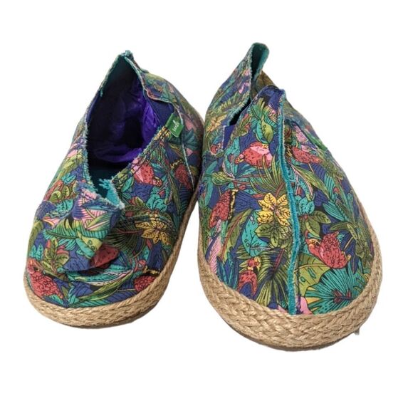 SANUK Women's Toe The Line Casual Slip Ons 9 - Picture 4 of 11